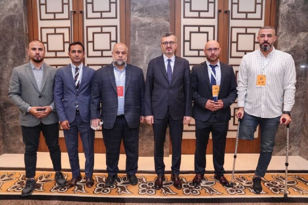 İletişim Başkanı Duran, Gazze&rsquo;de g&ouml;rev yapan gazetecilerle bir araya geldi