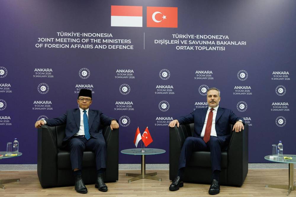 Dışişleri Bakanı Fidan Endonezya Dışişleri Bakanı ile g&ouml;r&uuml;şt&uuml;