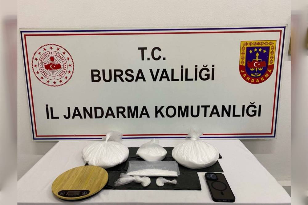 Bursa&rsquo;da uyuşturucu operasyonunda bir kişi tutuklandı