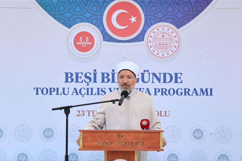 Diyanet İşleri Başkanı Arpaguş: Biz bir vakıf medeniyetiyiz