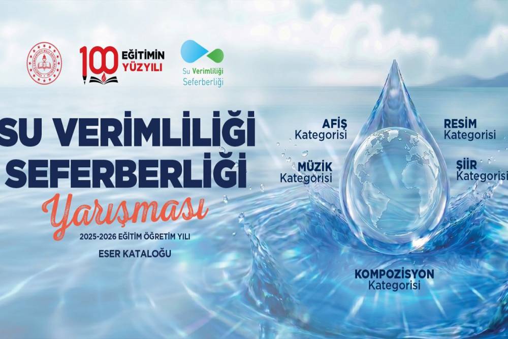 Su Verimliliği Seferberliği Yarışması'nın eser kataloğu yayımlandı
