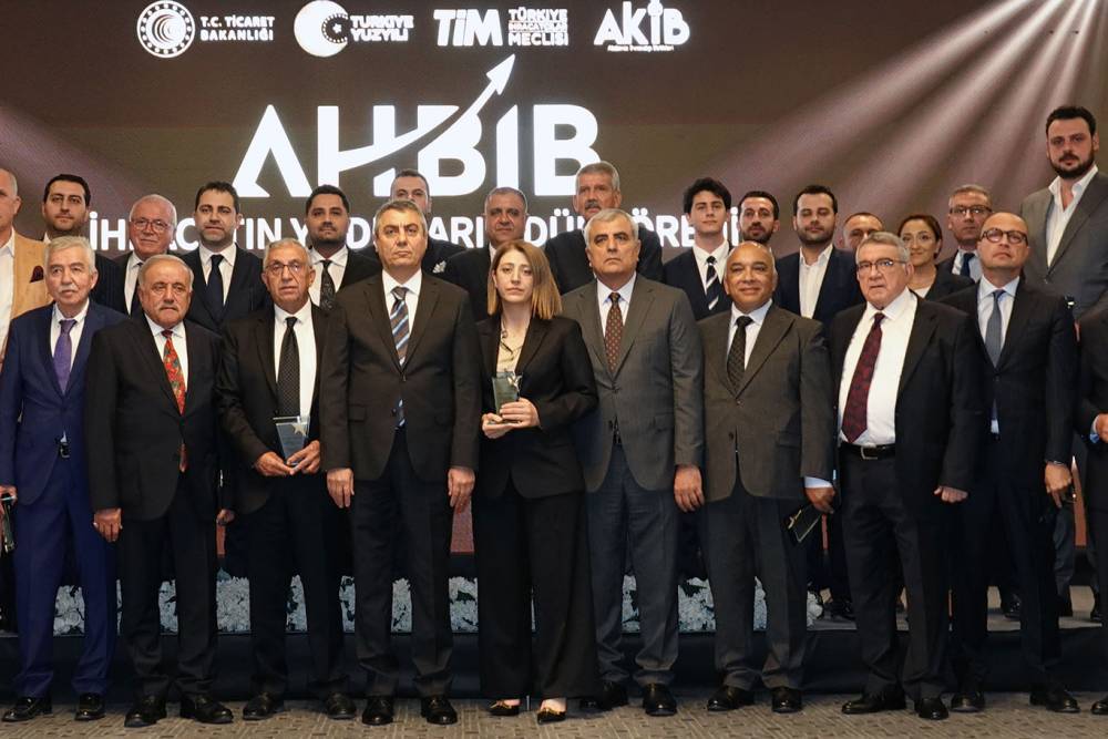 Gıda ihracatının yıldızları Mersin'de &ouml;d&uuml;llendirildi