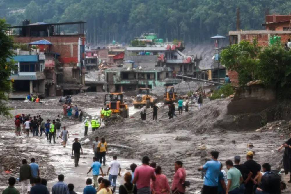 Nepal'deki selde &ouml;l&uuml; sayısı 794'e y&uuml;kseldi