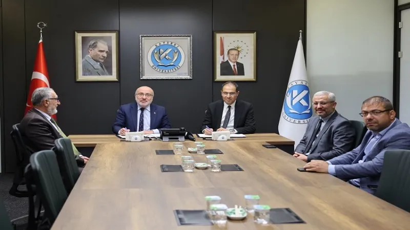 KAY&Uuml; ile Kayseri İl Sağlık M&uuml;d&uuml;rl&uuml;ğ&uuml;'nden iş birliği protokol&uuml;