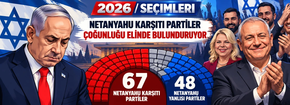 Netanyahu karşıtı partiler &ccedil;oğunluğu elinde bulunduruyor